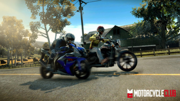 Игра Motorcycle Club, скриншот