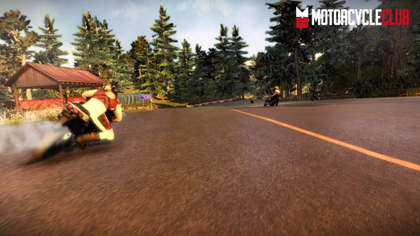 Игра Motorcycle Club, скриншот