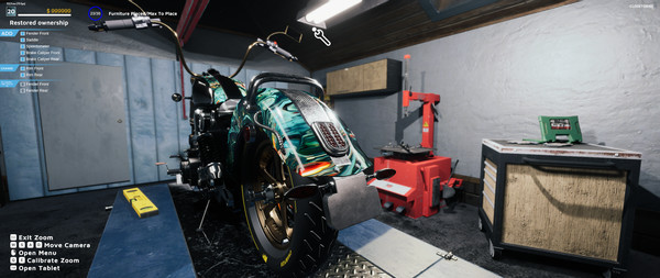 Игра Motorcycle Mechanic Simulator 2021, скриншот