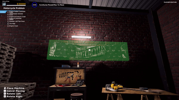 Игра Motorcycle Mechanic Simulator 2021, скриншот