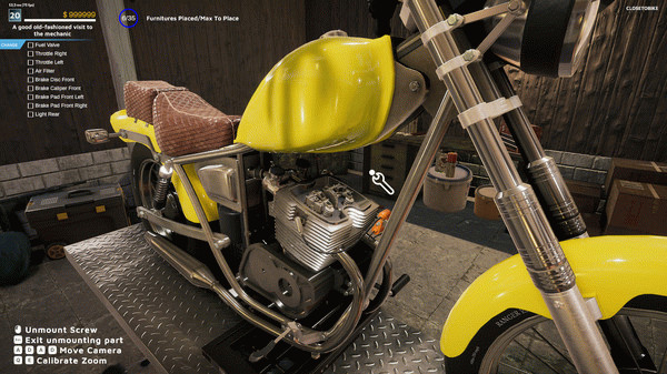 Игра Motorcycle Mechanic Simulator 2021, скриншот