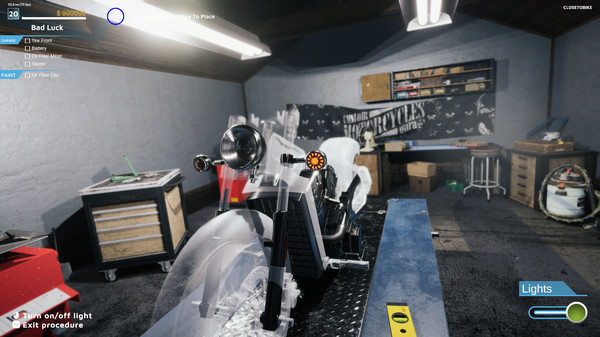 Игра Motorcycle Mechanic Simulator 2021, скриншот