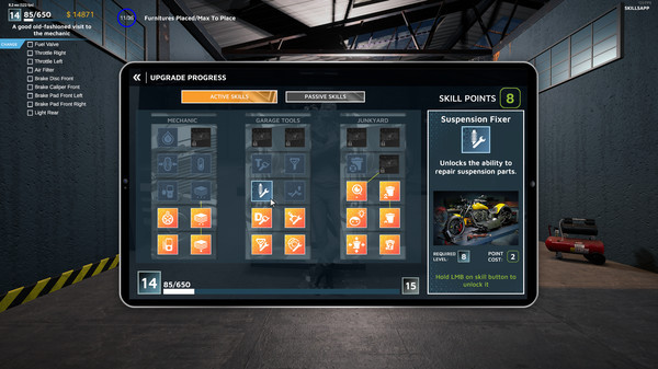 Игра Motorcycle Mechanic Simulator 2021, скриншот