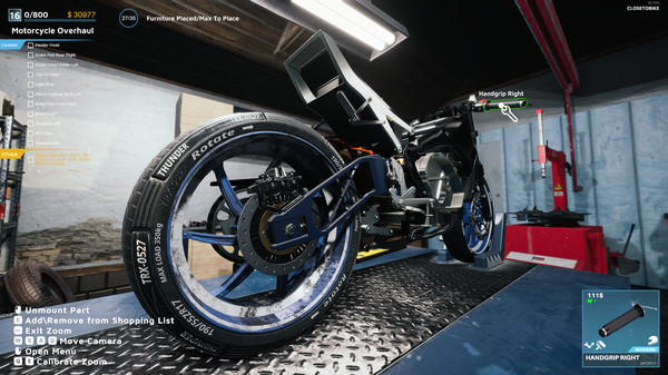 Игра Motorcycle Mechanic Simulator 2021, скриншот
