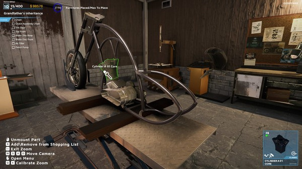 Игра Motorcycle Mechanic Simulator 2021, скриншот