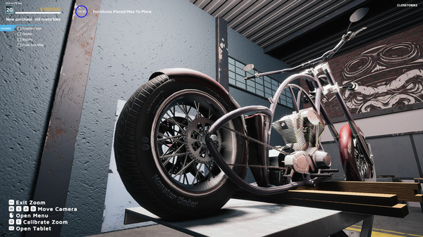 Игра Motorcycle Mechanic Simulator 2021, скриншот