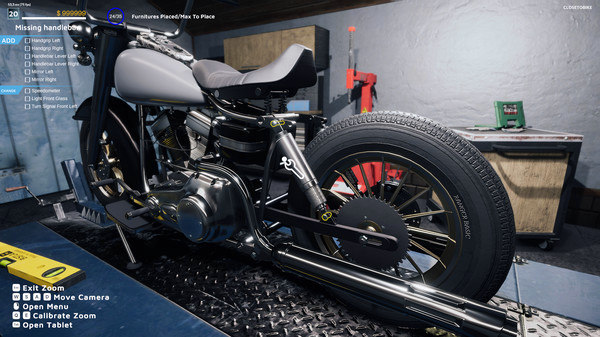 Игра Motorcycle Mechanic Simulator 2021, скриншот