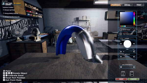 Игра Motorcycle Mechanic Simulator 2021, скриншот