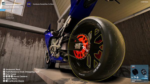 Игра Motorcycle Mechanic Simulator 2021, скриншот