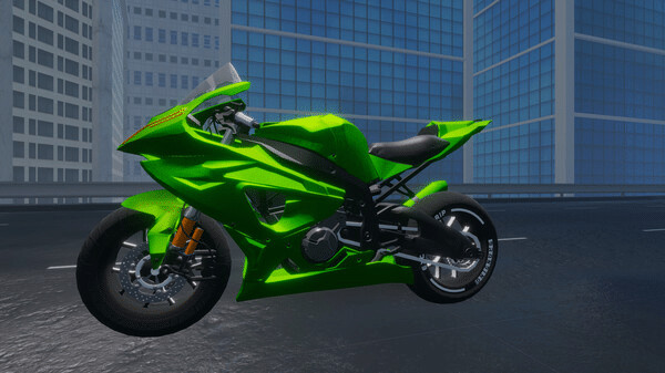 Игра Motorcycle Night Ride, скриншот