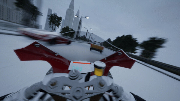 Игра Motorcycle Ride: Infinity, скриншот
