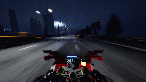 Игра Motorcycle Ride: Infinity, скриншот