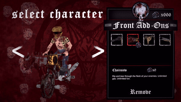 Игра Motordoom, скриншот