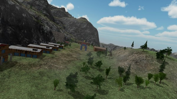 Игра Mount Wingsuit, скриншот