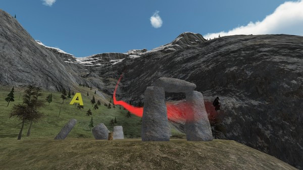 Игра Mount Wingsuit, скриншот