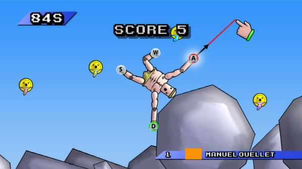 Игра Mount Your Friends, скриншот