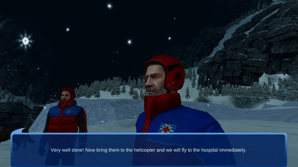 Игра Mountain Rescue Simulator, скриншот