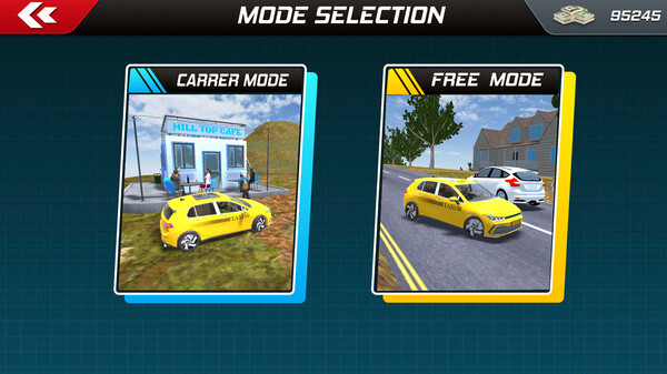 Игра Mountain Taxi Challenge, скриншот