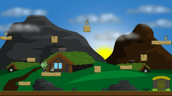Игра Mountain Troll, скриншот