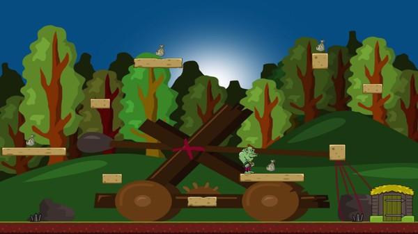 Игра Mountain Troll, скриншот