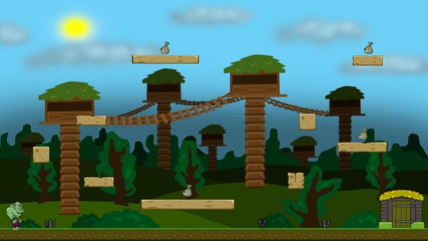 Игра Mountain Troll, скриншот