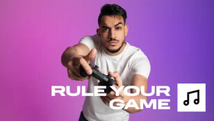 Игра Movavi Video Editor 2024 - Rule Your Game Music Pack, скриншот