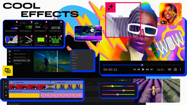 Игра Movavi Video Editor 2024, скриншот