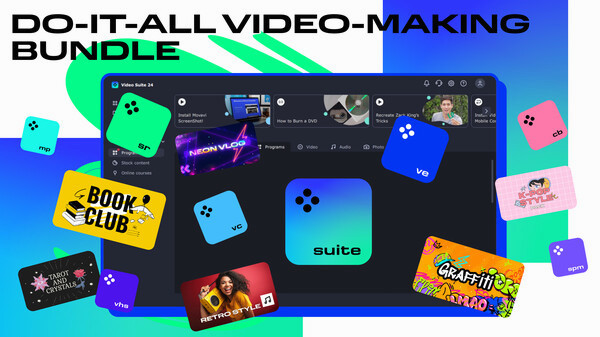 Игра Movavi Video Suite 2024, скриншот