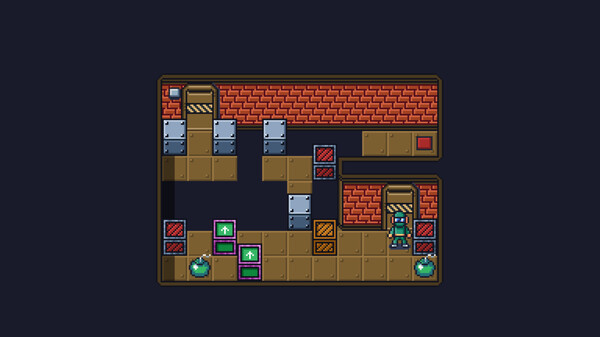 Игра Move That Box, скриншот