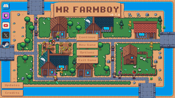 Игра MR FARMBOY, скриншот