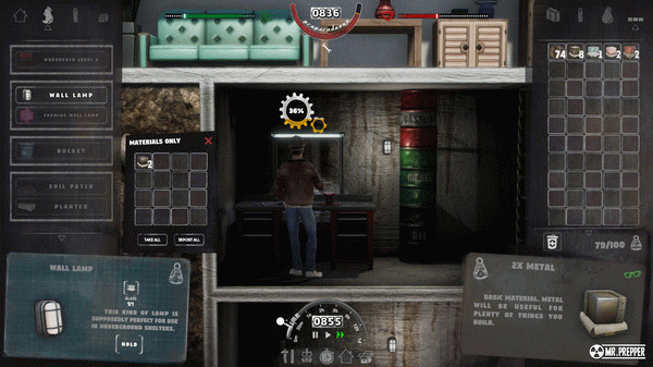 Игра Mr. Prepper, скриншот