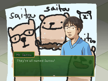 Игра Mr. Saitou, скриншот