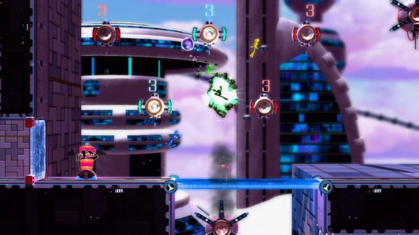 Игра Ms. Splosion Man, скриншот