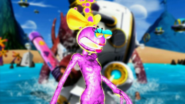 Игра Ms. Splosion Man, скриншот