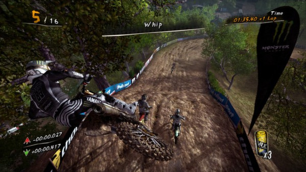 Игра MUD Motocross World Championship, скриншот