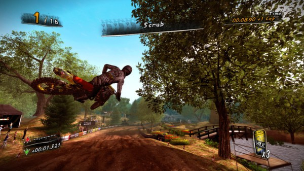 Игра MUD Motocross World Championship, скриншот