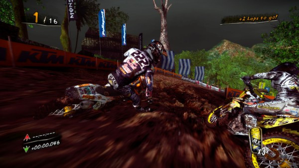 Игра MUD Motocross World Championship, скриншот