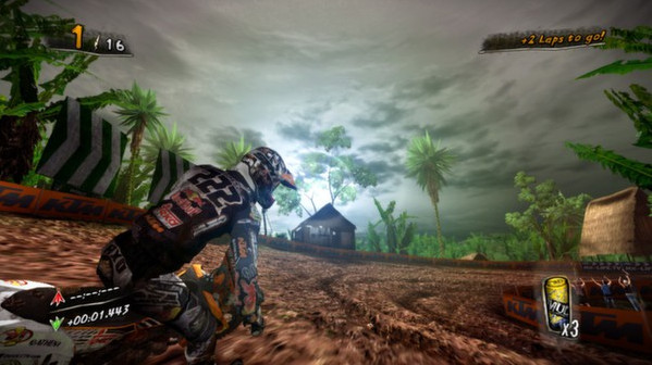 Игра MUD Motocross World Championship, скриншот