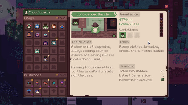 Игра Mudborne: Frog Management Sim, скриншот