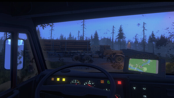 Игра MudRunner VR, скриншот