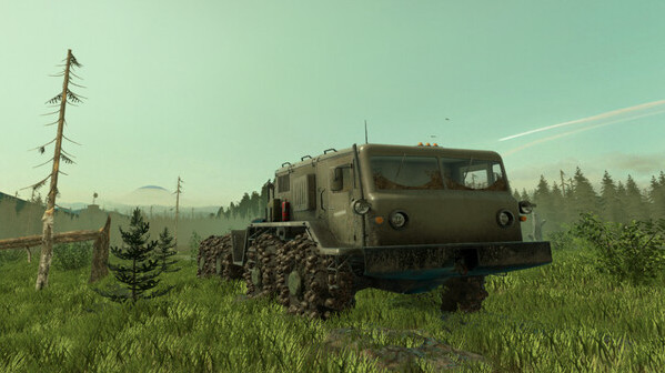 Игра MudRunner VR, скриншот