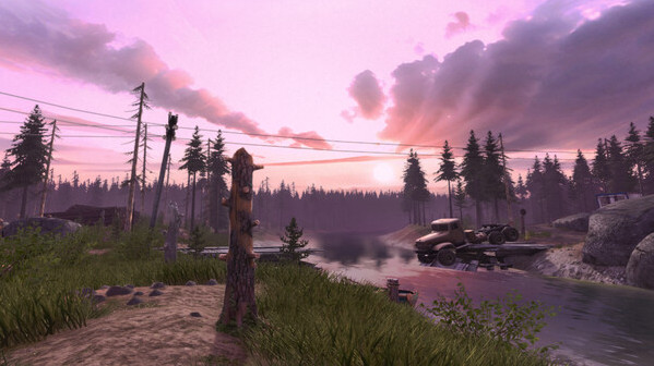 Игра MudRunner VR, скриншот