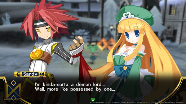 Игра Mugen Souls, скриншот