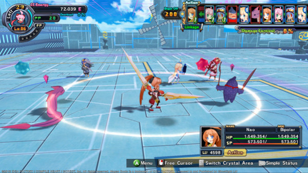 Игра Mugen Souls Z, скриншот