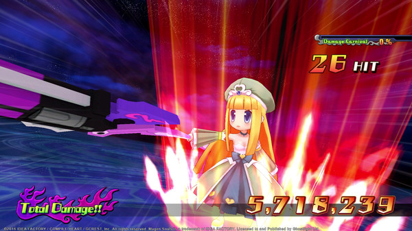 Игра Mugen Souls Z, скриншот
