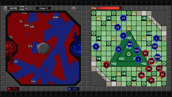 Игра Multiple Territory War, скриншот