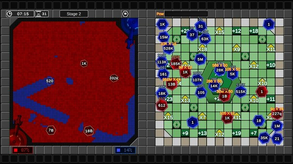 Игра Multiple Territory War, скриншот
