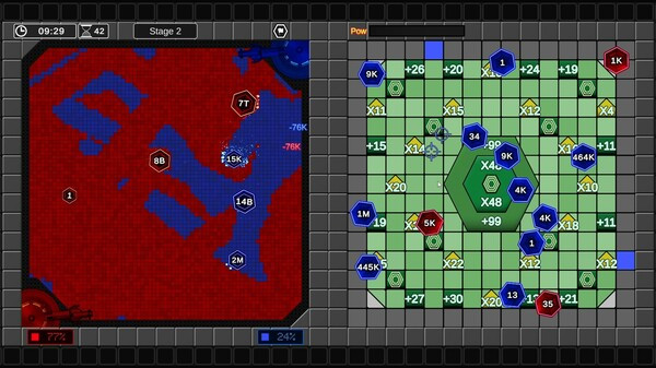 Игра Multiple Territory War, скриншот