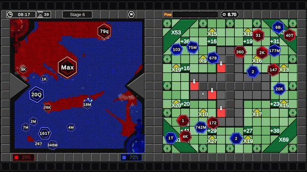 Игра Multiple Territory War, скриншот