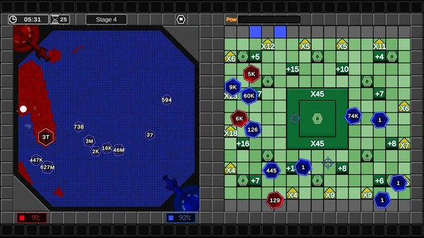 Игра Multiple Territory War, скриншот